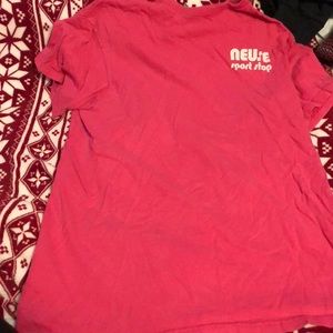 Neuse sports shop t shirt. Pink